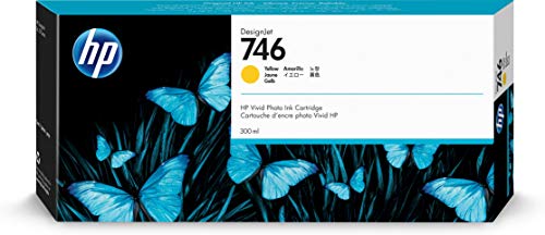 Hewlett Packard P2V79A adecuado para DNJ Z6 Tinta amarillo HP746 300ml