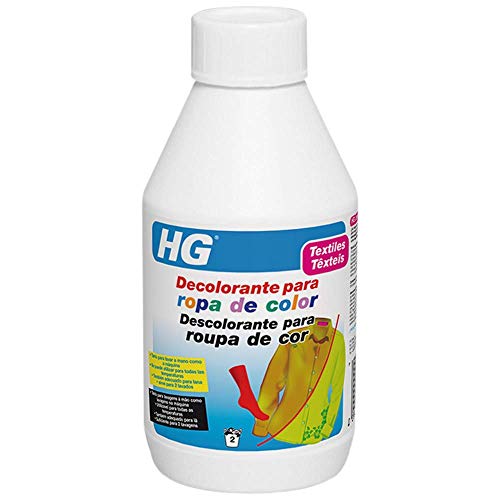 HG Decolorante para Ropa de Color, da Nueva Vida a la Ropa Descolorida, 200 Gramos