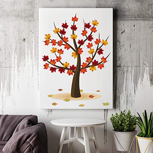 HONGXIN-SHOP Hojas de Otoño 500 Piezas Multicolor Hojas de Arce Artificiales para Arte de Scrapbooking Decoraciones de Boda Adornos de Fiesta de Halloween