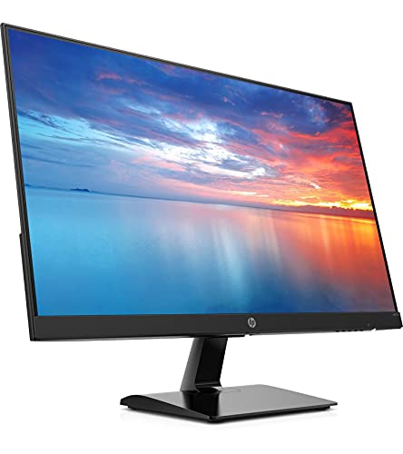 HP 27m – Monitor de 27” Full HD (1920 x 1080, 60Hz, 5ms, IPS LED, 16:9, HDMI, VGA, Antirreflejo, Low Blue Light, Inclinación Ajustable) Negro