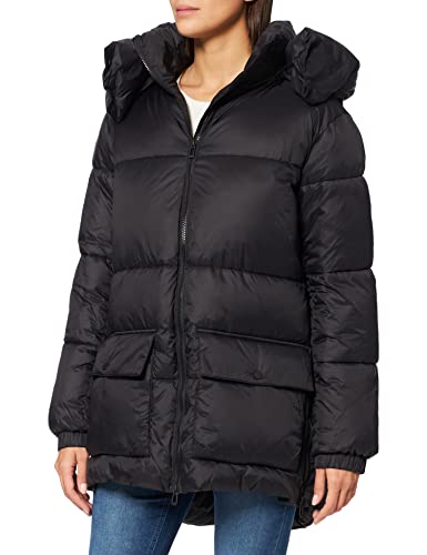 HUGO Falona-1 Chaqueta, Negro1, M para Mujer
