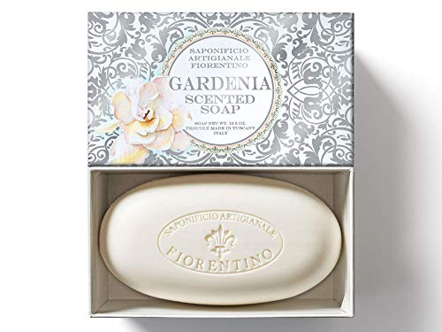 Jabón perfumado de gardenia de Saponificio Artigianale Fiorentino, 300g