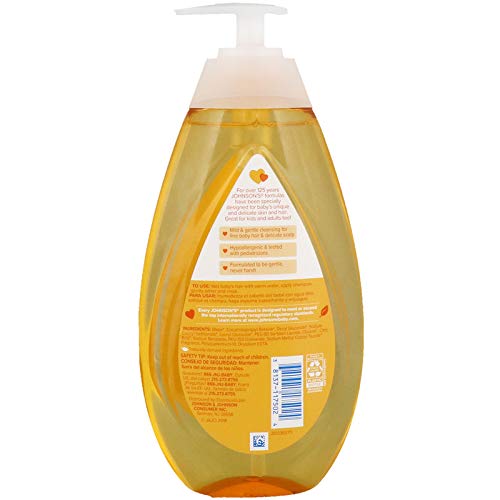 JOHNSON´S Baby champú gold dosificador 750 ml