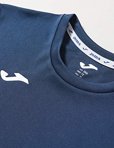 Joma Combi - Camiseta de Manga Corta, Hombre, Azul (Marino), L