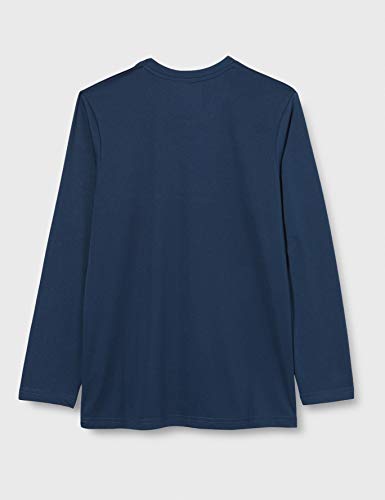 Joma Combi - Camiseta de Manga Corta, Hombre, Azul (Marino), L
