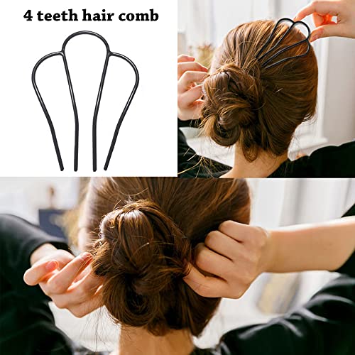 Juego De 5 Pasador De Pelo De Metal Peine Para Novia Peine Del Pelo De La Boda Hair Comb Tocados De Novia Accesorios Horquilla Para El Pelo Hair Clip Para Mujer, Niña, Día De San Valentín, Bodas