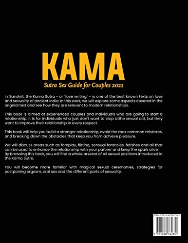 Kama Sutra Sex Guide for Couples 2021: You want to master the best sexual positions and discover new kinky ideas with your partner?