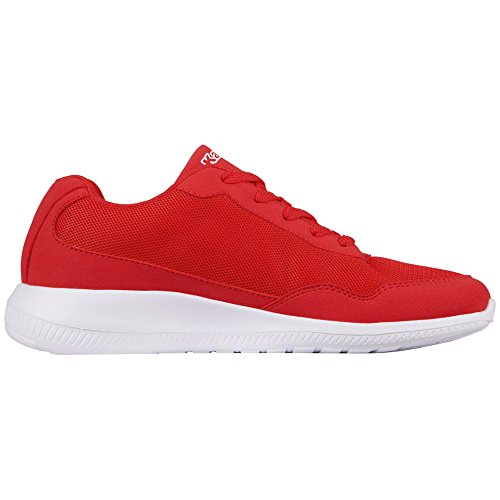 Kappa Apollo, Zapatillas Unisex Adulto, Rojo (Red/White), 37 EU