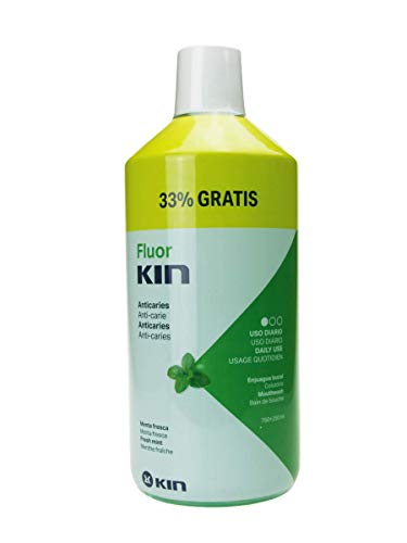 KIN FLUOR KIN Enjuague Bucal Diario 750 ml+250 ml gratis