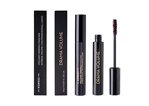 Korres Drama Volume Mascara (Minerales volcánicos) - 11 ml.