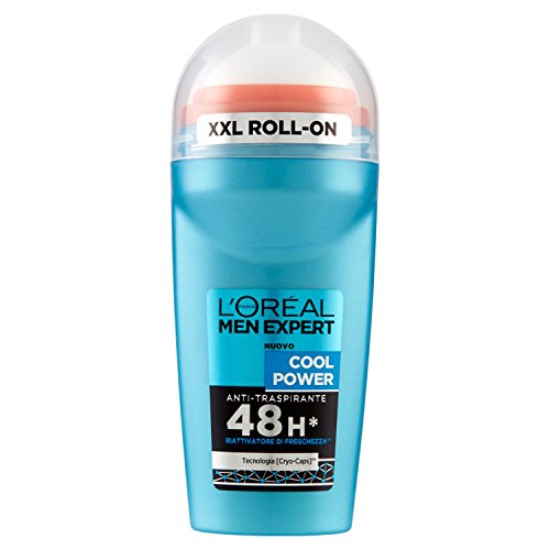 L 'Oréal Paris Men Expert Desodorante Hombre Roll On anti-traspirante Potencia de enfriamiento