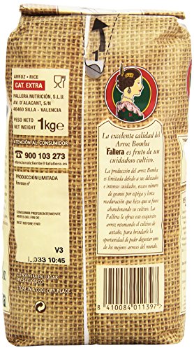La Fallera - Arroz Bomba - Extra - 1 kg - [pack de 2]