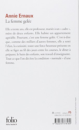 La femme gelée: A37818 (Folio)