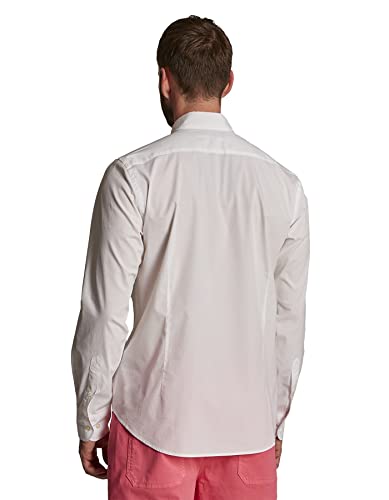 La Martina - Camisa de Hombre Regular fit, Blanco Óptico, Man, XL