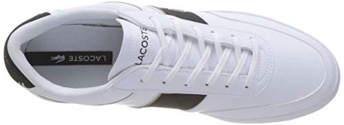 Lacoste Court-Master 319 6 CMA, Zapatillas Hombre, Blanc (White/Black), 42 EU