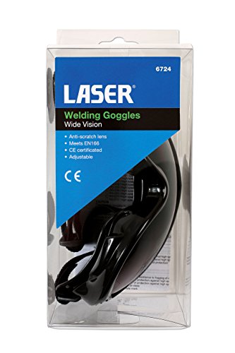 Laser Gafas de Soldadura 6724 de visión Amplia, de la Marca