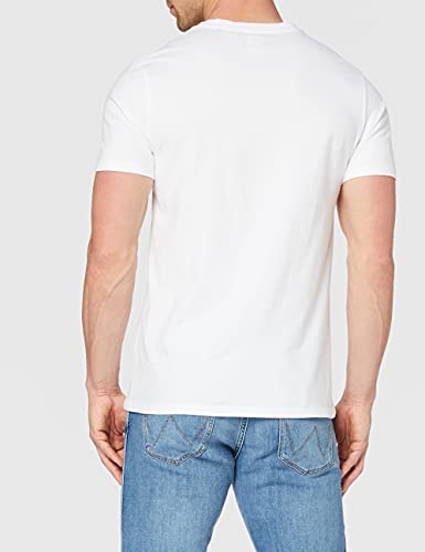 Levi's Orig Hm Vneck Camiseta, White (White 0000), Medium para Hombre