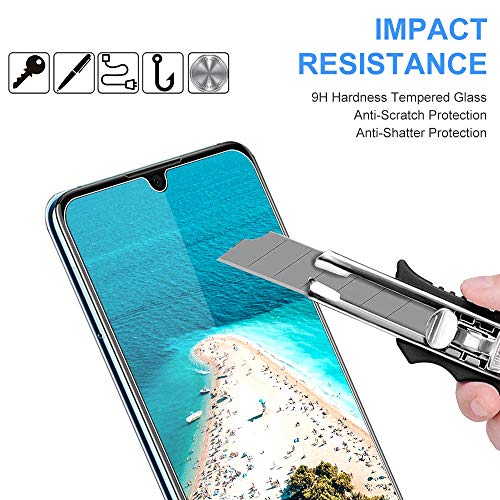 Lixuve Cristal Templado para Huawei P30 Protector Pantalla, Alta Definicion Vidrio Templado, Anti-Arañazos, Anti-Burbuja, Anti-Aceite, 3 Unidades
