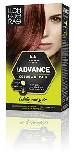 Llongueras Color Advance 6.6 Caoba Rojo Intenso - 220 gr