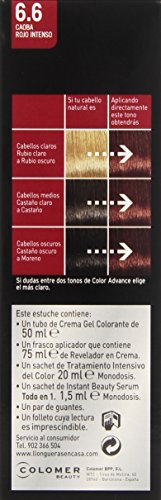 Llongueras Color Advance 6.6 Caoba Rojo Intenso - 220 gr