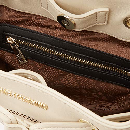 Love Moschino, Borsa a Spalla, Collezione Estate Bolso de hombro, colección Primavera Verano 2021 para Mujer, Color blanco, Talla única