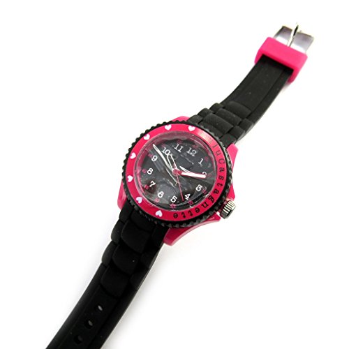 Lulu Castagnette 011101les122014 m122400 – Reloj de Muñeca Color Negro