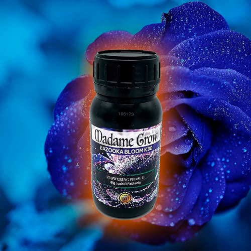 MADAME GROW Fertilizantes de Cannabis Floración - Kit de Flores - Totalmente Naturales - Floración Abundante y Gran Cosecha (2x1 L)