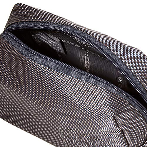 Mandarina Duck MD 20 P10QMM03, Bolso Bandolera para Mujer, Steel, 18x12x8 (L x H x W)