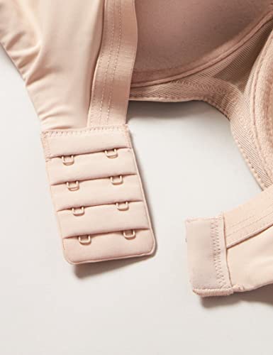 Marca Amazon - Iris & Lilly Sujetador Copa Alta Mujer, Beige (Nude), 85F, Label: 32E