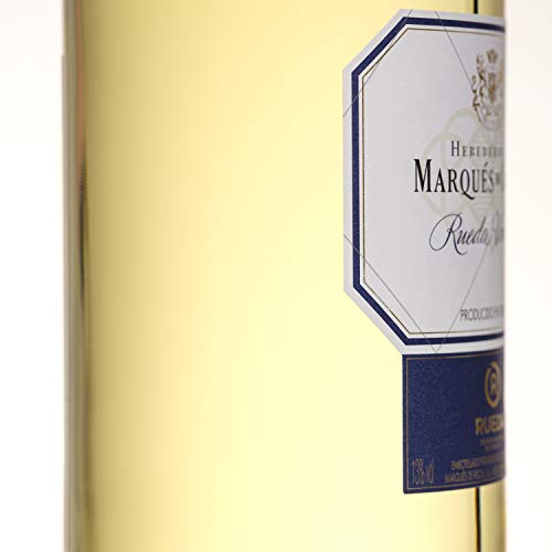 Marqués de Riscal - Vino blanco Denominación de Origen Rueda, Variedad 100% Verdejo, 100% Organic con certificación ecológica - Estuche 3 botellas x 750 ml - Total 2250 ml