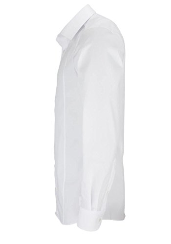 Marvelis 6798.64.00 Body Fit - Camisa con costura de división Blanco 44
