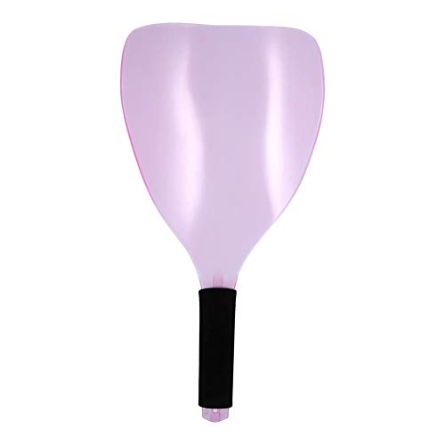 Máscara profesional para laca para el cabello, protector de aerosol transparente irrompible Salon de peluquería Laca de plástico para los ojos Protector de piel para la cara Belleza Peinado(Rosado)