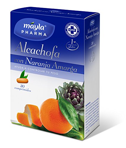 Mayla Alcachofa Con Naranja Amarga - Cápsulas, Negro, 30 Unidades