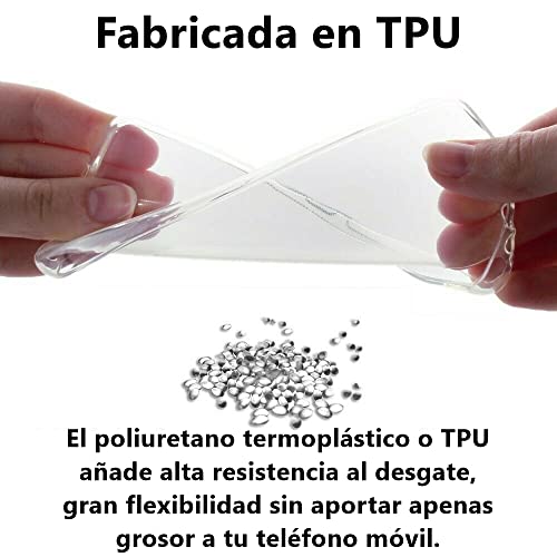 Mb Accesorios Funda Carcasa Gel Azul para BQ AQUARIS U/U Lite, Ultra Fina 0,33mm, Silicona TPU de Alta Resistencia y Flexibilidad
