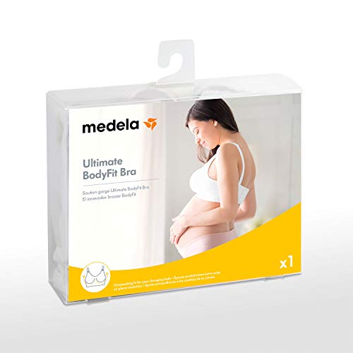 Medela Sujetador Ultimate BodyFit - Sujetador de maternidad y lactancia sin costuras para un ajuste y una sujeción extraordinarios durante el embarazo y la lactancia