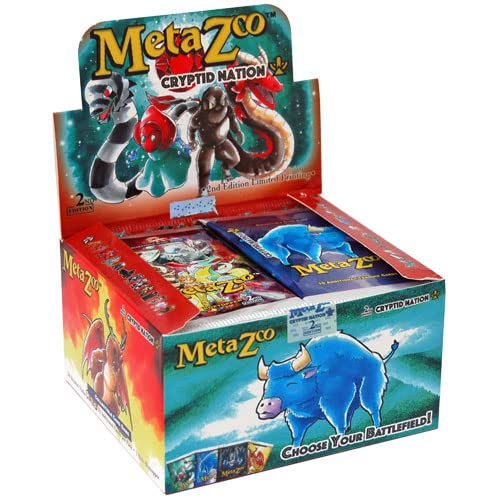 MetaZoo TCG: Cryptid Nation Booster Box (2ª edición)