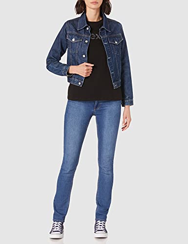 Mexx Organic Cotton T-Shirt Camiseta, Negro, L para Mujer