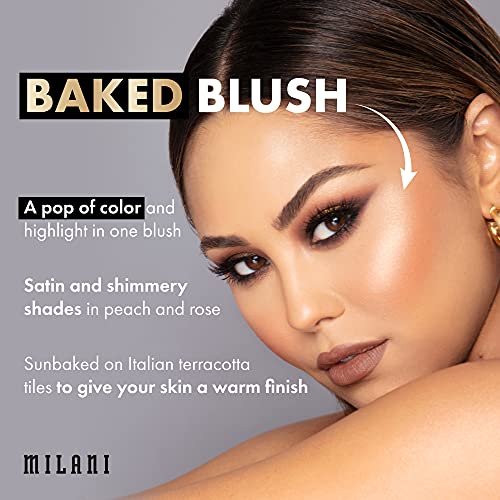 Milani MMBL01 - Colorete Baked Blush color Dolce Pink
