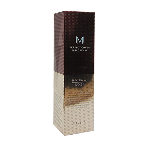 Missha M Perfect Cover Bb Cream Spf42/pa+++ No.31 Golden Beige 50 ml