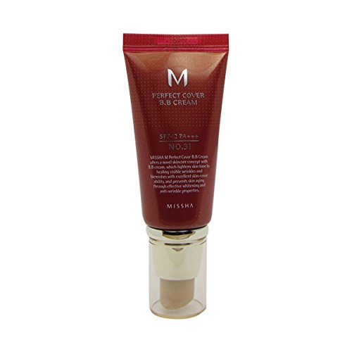 Missha M Perfect Cover Bb Cream Spf42/pa+++ No.31 Golden Beige 50 ml