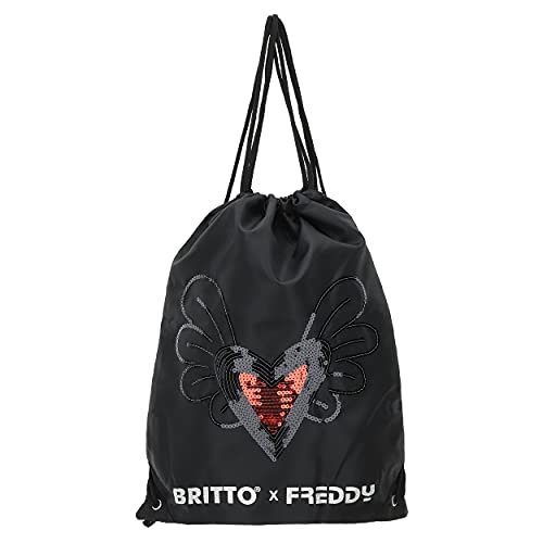 Mochila de deporte plegable - Romero Britto Collection - Negro - Unica