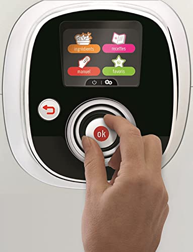 Moulinex Cookeo CE7041 - Robot de Cocina, cocina alta Presión, 6 Modos Cocción, programable, 100 recetas programadas y Bol Extraíble Antiadherente con Capacidad hasta 6 raciones y fácil interfaz