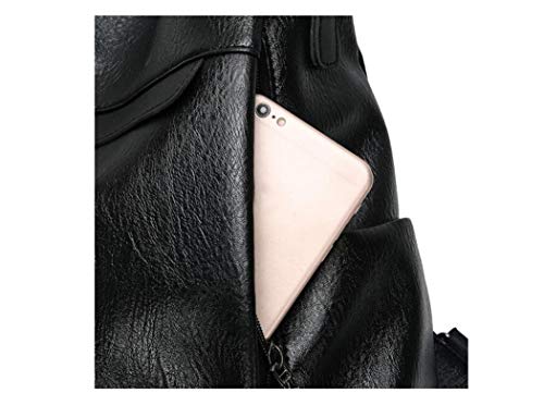 NAITOKE Mochila Mujer Bandolera Mochila antirrobo Cuero Artificial