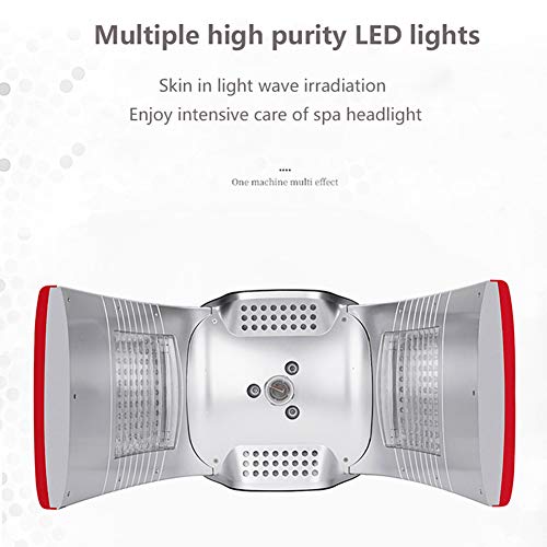 NSWD 7 Colores Led Máscara LED PDT Fotón Terapia de Luz Máscara Facial con Frio Calor Agua Rociar SPA Cara Rejuvenecimiento de Piel Anti Acné Belleza Dispositivo