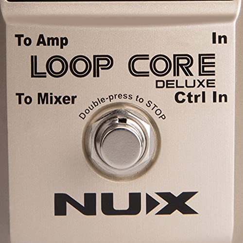 Nux Pedal Looper y caja de ritmos + pedal de 2 vías