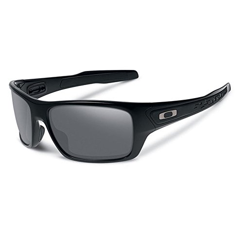 Oakley SI turbina Gafas de Sol Mate Marco Negro/Gris Lente