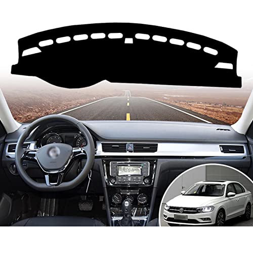 OPisuda Car Dashboard Mat Interior Sunshade Non-Slip Carpet Trim Protection Accessories,for Volkswagen Bora 2013-2018