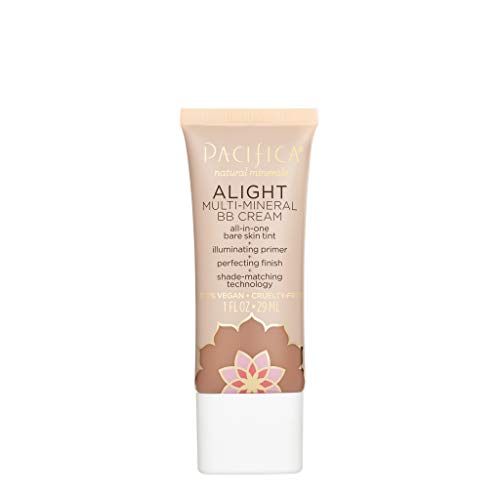 PACIFICA Alight Multi-Mineral BB Cream - 3 Dark For Women 1 oz Maquillaje