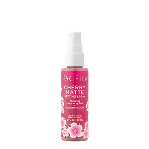 Pacifica Spray de ajuste mate de cereza para mujer Spray facial de 2 onzas