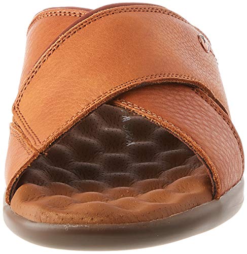 Panama Jack Magic, Sandalias Planas Hombre, Leder Bark, 43 EU